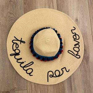 “Tequila por favor” floppy hat